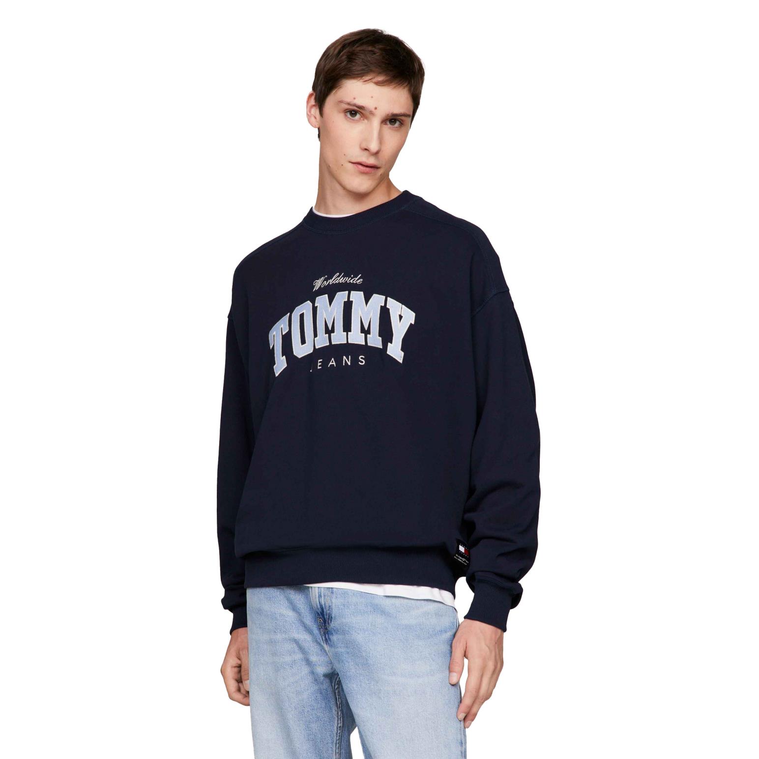 Tommy Jeans Boxy Varsity Crew Ext